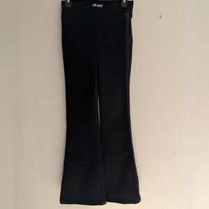DKNY Jeans Women's Black Flared Pull On Pants